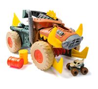 Monster Jam Jouet Monster Truck Mini Jam Megalodon Mad Hog Chomper Nettoyage et rangement 3 ans+