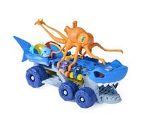 Monster Jam Coffret de jeu Mini Jams Megalodon Squid Takedown avec 2 Mini Monster Trucks exclusifs, Megalodon & Monster Manta, jouets pour enfants de 3 ans et plus