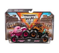 Monster Jam, Monster Mutt Caniche Vs. Scooby Doo Monster Trucks moulés sous Pression, échelle 1:64, Jouets pour Enfants à partir de 3 Ans