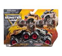 Monster Jam, Monster Mutt Vs. Dalmatien Monster Trucks moulés sous pression, échelle 1:64, jouets pour enfants de 3 ans et plus