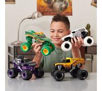Monster Jam, Camion Monstre Officiel Megalodon - Véhicule moulé sous Pression à l'échelle 1:24 - Jouet pour Enfants à partir de 3 Ans
