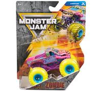 Monster Jam, Monster Truck Officiel Zombie, véhicule moulé sous pression, échelle 1:64, jouets pour enfants à partir de 3 ans