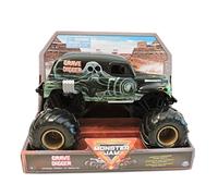 Monster Jam, Official Grandma Grave Digger New 2023 Monster Truck, Collector Die-Cast Vehicle, 1:24 Scale, Kids Toys for Boys Ages 3 and up