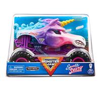 Monster Jam, Official Sparkle Smash Monster Truck, Collector Die-Cast Vehicle, 1:24 Scale