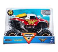 Monster Jam Official Wonder Woman Monster Truck Die-Cast Vehicle 1:24 chelle