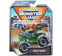 Monster Jam – Pack 1 Véhicule die-cast 1:64 – Monster Truck authentique – Modèle aléatoire