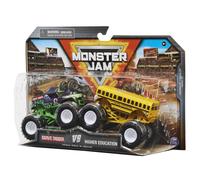 Monster Jam Pack De 2 Véhicules Die Cast 1:64 Monster Jam (Assort)