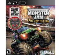 Monster Jam: Path of Destruction with Wheel for Sony PS3