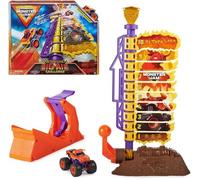 Monster Jam Playset Pour Véhicules Échelle 1:64