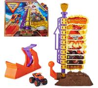Monster Jam Playset Pour Véhicules Échelle 1:64