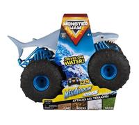 Voiture radiocommandée Monster Jam Megalodon Storm Bleu Bleu G
