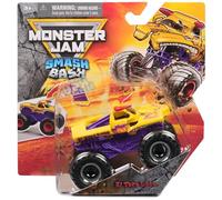 Monster Jam Smash & Bash Le Toro Loco, camion monstre réparable sous pression 1:64, jouets pour garçons et filles à partir de 3 ans