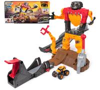 Monster Jam Smash & Bash SmashBot Ensemble de Jeu avec Lanceur, Camion Monstre E