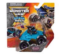 Monster Jam Smash & Bash Son-uva Digger Monstre moulé sous pression à l'échelle 1:64 avec fonction de collision et de réinitialisation, véhicule authentique par Spin Master, à partir de 3 ans