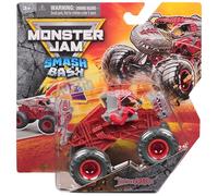 Monster Jam Smash & Bash ThunderROARus, 1:64 Monster Truck réparable, jouets pour garçons et filles à partir de 3 ans