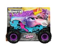 Monster Jam Sparkle Smash - Monster Truck officiel à l'échelle 1:24 - Véhicule moulé sous pression avec détails réalistes et pneus BKT - Camion jouet à collectionner pour enfants à partir de 3 ans