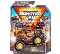 Monster Jam - Truck Horse Power 1/64, Metal, Serie 37 - Camion Monstre Cheval - Set Vehicule Miniature + Carte