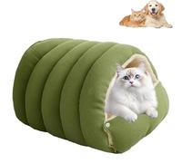 Monster Lit pour chat, doux et chaud pour une utilisation en intérieur, coussin amovible et lavable et tente pour chien, style grotte monstre (#3, L 57 x 37 x 28 cm)