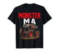 Monster MA Monster Truck Fête des Mères Famille Assorti T-Shirt