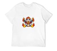 Monster Magnet God Says No Sport T Shirt for Men Crew Neck White 3XL