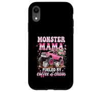Monster Mama est alimentée par Le Chaos du café et la maternité dans Un Camion Rose Coque pour iPhone XR
