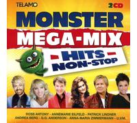 MONSTER MEGA-MIX, HITS NON-STOP (ANDREA BERG, CALIMEROS, ...) 2 CD NEUF