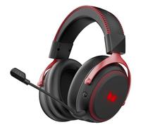 Monster Mission 350 Casque de jeu pour PC, PS4, PS5, casque de jeu avec son surround virtuel 7.1, lumières RVB, coussin en mousse à mémoire de forme, casque supra-auriculaire pour Switch, Xbox Series