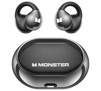 Monster MS-AC600 Écouteurs sans Fil à Clipser, Bluetooth 5.4, Pilotes 13 mm, HiFi Stéréo, Réduction du Bruit DNN, IPX6, pour Sport et Fitness