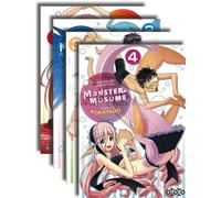 Monster Musume - Pack 01 -Tome 01 à 04 Pack T01 à T04 - Okayado - Ototo - Coffret - Manga