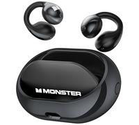 Monster Open Ear AC600 Écouteurs sans fil Bluetooth 5.4 avec stéréo HiFi, écouteurs à clipser avec appel clair ENC, 21 heures d'autonomie, casque sans fil étanche IPX6 pour exercices en plein air