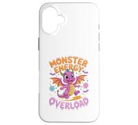 Monster Overload Cute Candy Dragon Halloween Coque pour iPhone 16 Plus