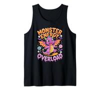 Monster Overload Cute Candy Dragon Halloween Débardeur