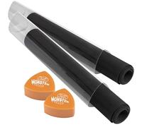 Monster Protectors Lot de 2 tubes de tapis de jeu en forme de prisme Doré Ne roule pas Facile à mettre et à sortir