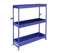 Monster Racking - Rayonnage à Etagères en Acier Bleu Rangement Véhicules