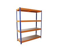 Monster Racking - Rayonnage S-Rax Bleu et Orange 150cm x 50cm x 180cm