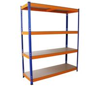 Monster Racking - Rayonnage S-Rax Bleu et Orange 150cm x 50cm x 180cm