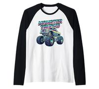 Monster Style Truck 9e Anniversaire Enfant garçon 9 Ans Manche Raglan