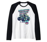 Monster Style Truck 9e Anniversaire Enfant garçon 9 Ans Manche Raglan