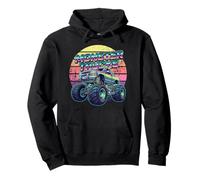 Monster Style Truck 9e Anniversaire Enfant garçon 9 Ans Sweat à Capuche