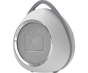 MONSTER SUPERSTAR HOTSHOT Enceinte portable Bluetooth Blanche et Chrome