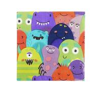 Smiffys Serviettes monstre, 8 pce, 33cm x 33cm, 2 pils