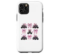 Monster Truck 4 Roues Offroad Girl Coquette Bow Rose Mom Coque pour iPhone 11 Pro