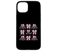 Monster Truck 4 Roues Offroad Girl Coquette Bow Rose Mom Coque pour iPhone 15 Plus