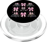 Monster Truck 4 Roues Offroad Girl Coquette Bow Rose Mom PopSockets PopGrip pour MagSafe