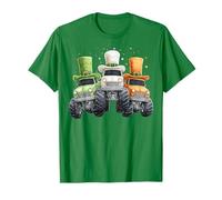 Monster Truck 4 Roues Offroad Leprechaun St. Patrick Day T-Shirt