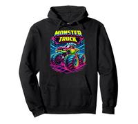 Monster Truck Are My Jam pour les tout-petits enfants adultes amateurs de camions Sweat à Capuche