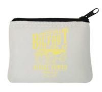 Monster Truck Bigfoot Diesel Power Porte-monnaie en néoprène Blanc 10 x 11 cm