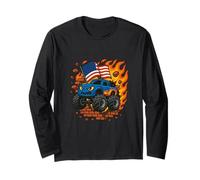 Monster Truck Blaze Patriotique Manche Longue