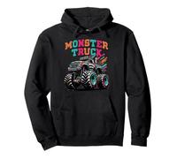 Monster Truck coloré Cool Hors Route garçons Enfants Tout-Petits Hommes Sweat à Capuche