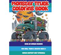 Monster Truck Coloring Book